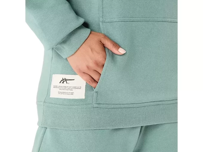 UNISEXOWA BLUZA Z KAPTUREM ASICS SUNDAY SANA FLEECE UNISEXOWA BLUZA Z KAPTUREM ASICS SUNDAY SANA FLEECE