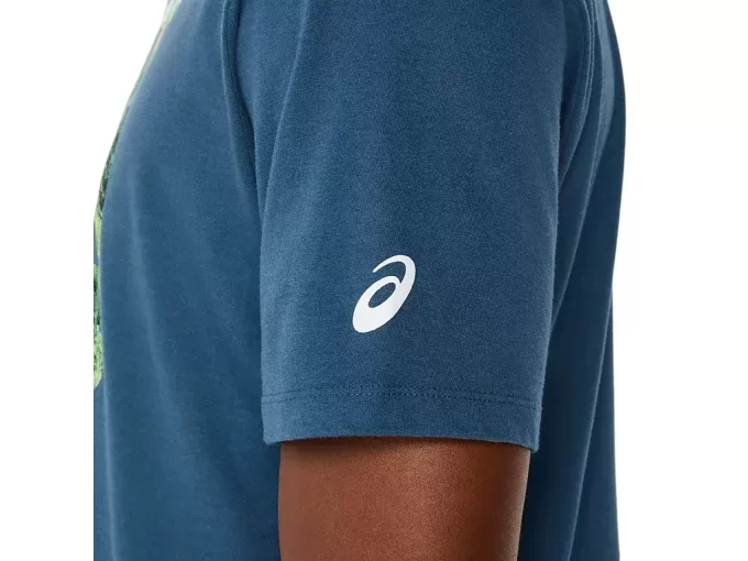 UNISEXOWA KOSZULKA ASICS RUN OUTSIDE CLUB Z KRÓTKIM RĘKAWEM