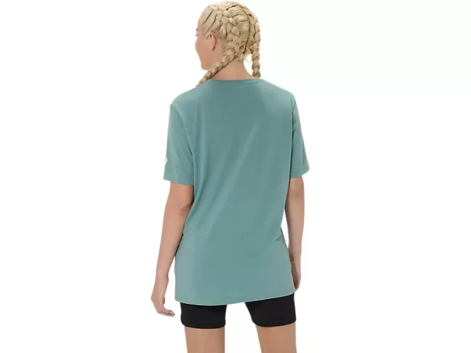 UNISEXOWA KOSZULKA Z KRÓTKIM RĘKAWEM ASICS PALM IN THE SUN